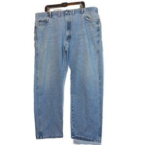 Wrangler Jeans Men's Light Wash Denim Jeans Size 42/28 Work
